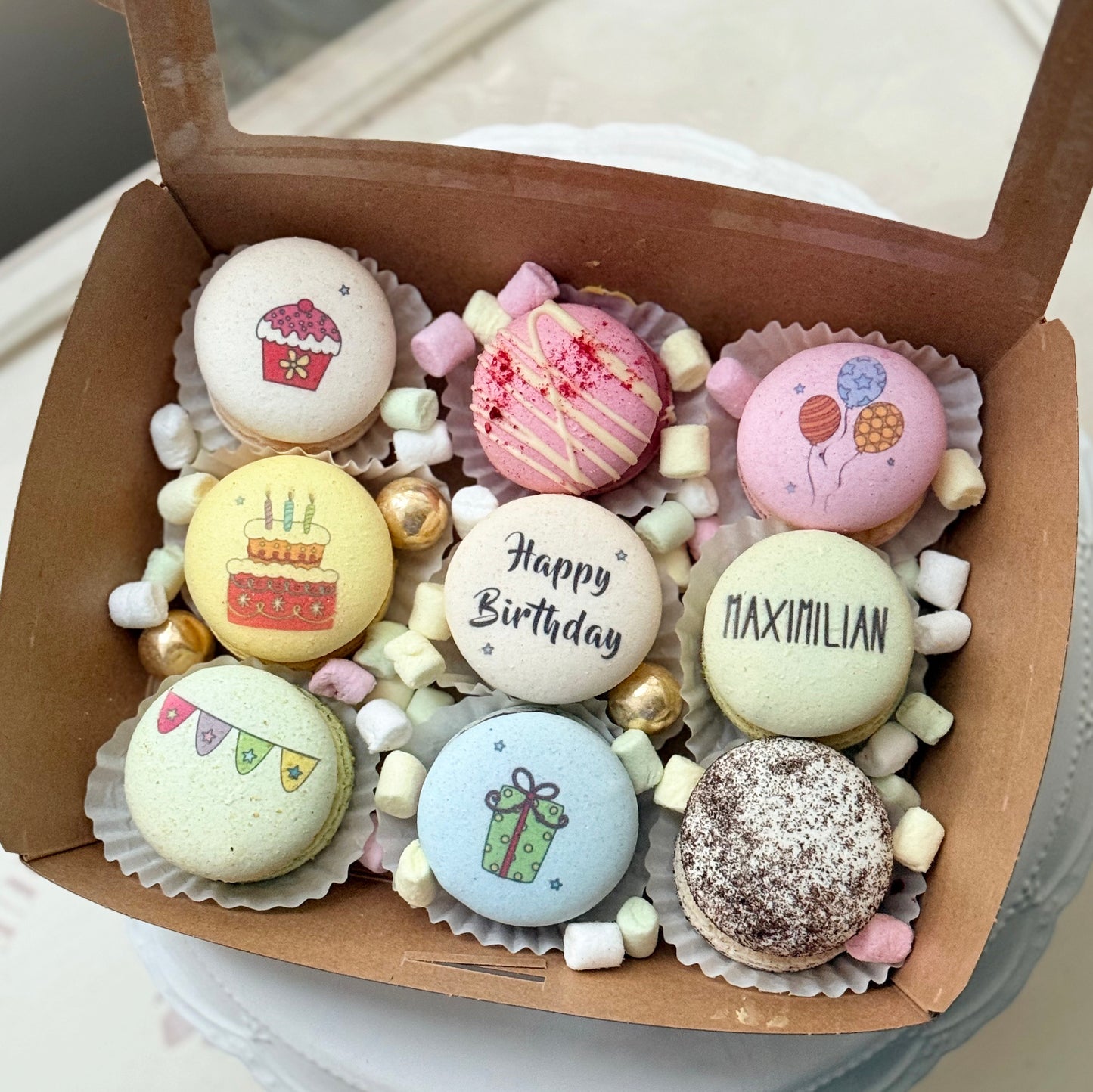 Box "Happy Birthday"