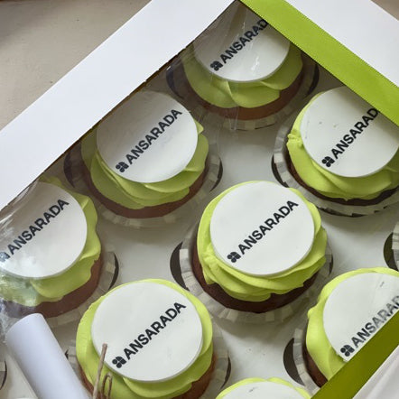 Cupcakes mit Logo
