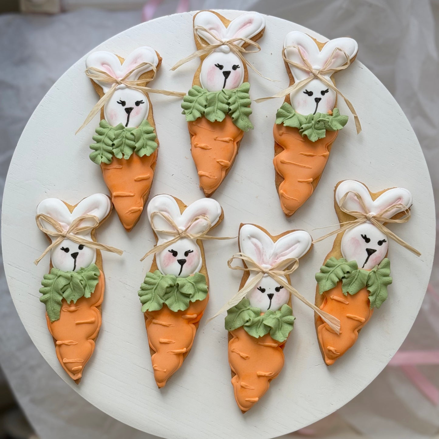 Osterkeks "Karotte mit Hase"