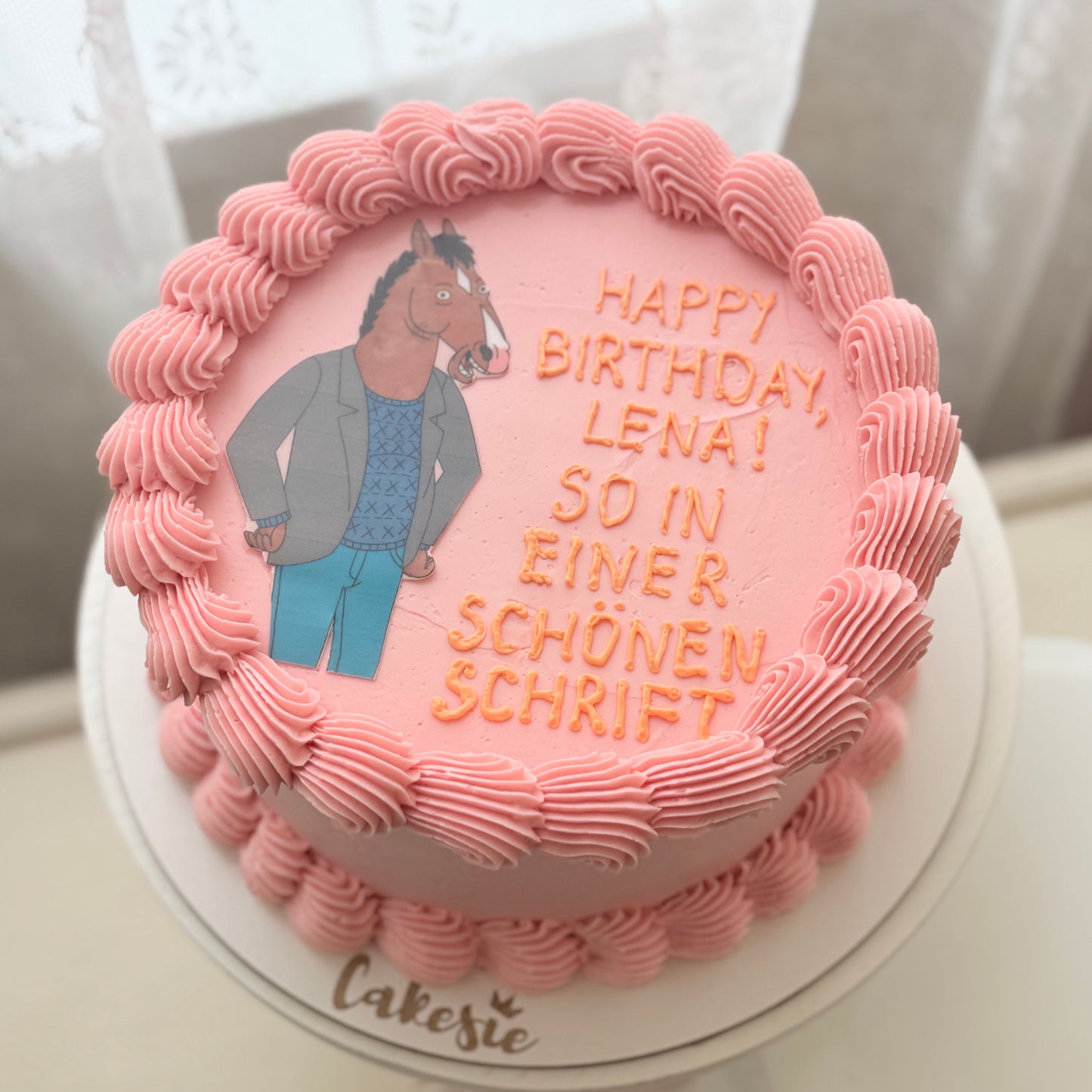 Bentocake mit Ausdruck