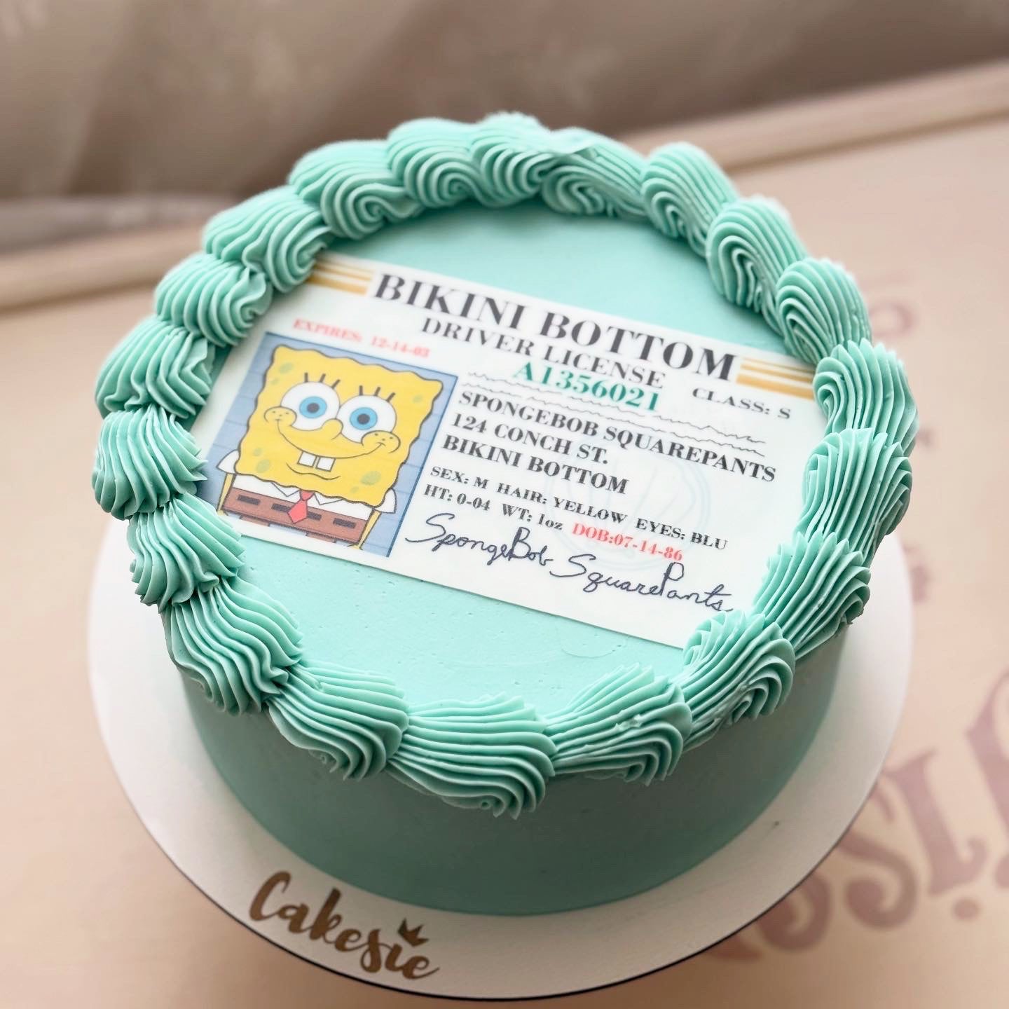 Bentocake mit Ausdruck