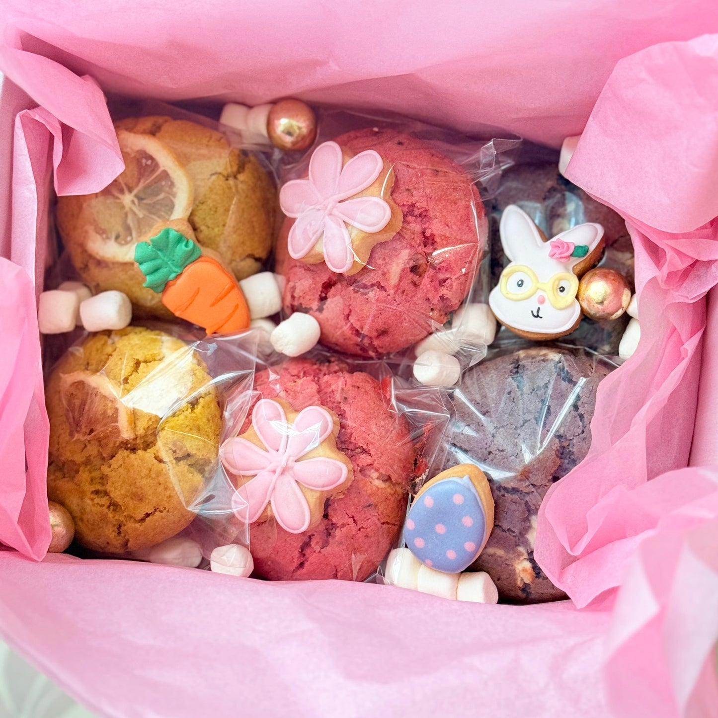 LIMITED: 6er Cookie Osterbox (VERSAND)