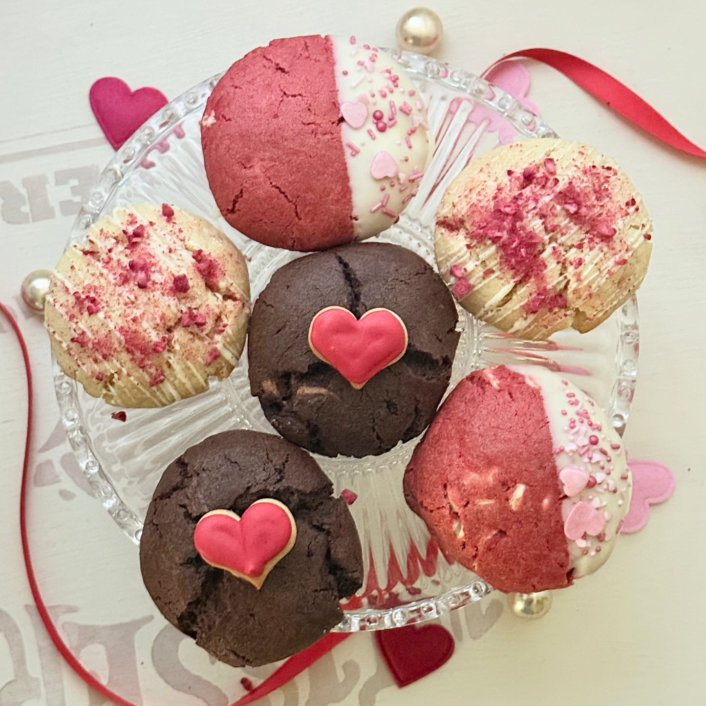 6er Valentinstags Cookie Box - VON 10.2.-14.2. ERHÄLTLICH!