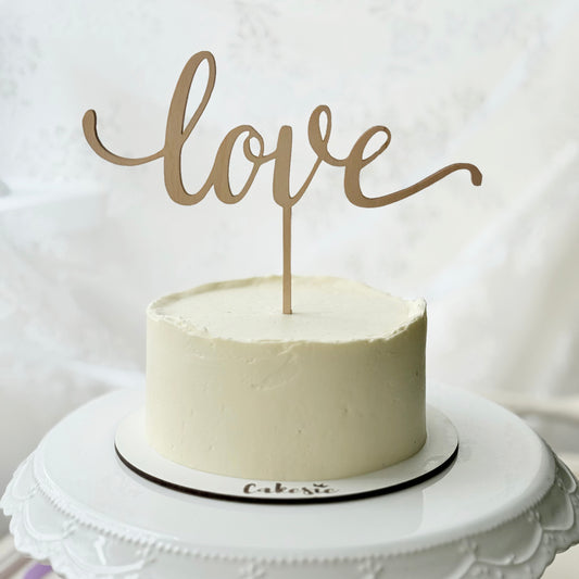 Cake Topper "Love"