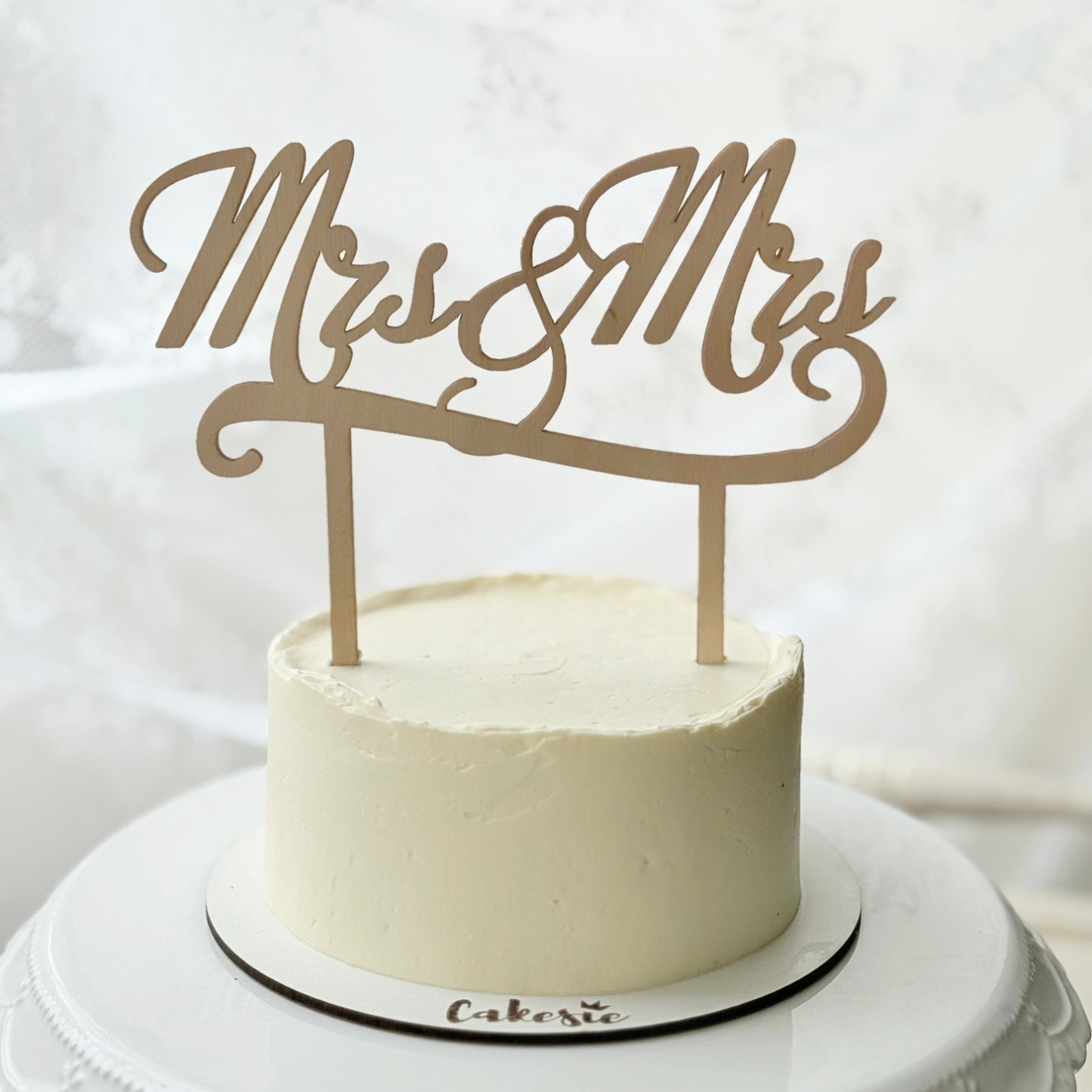 Cake Topper "Mrs & Mrs"