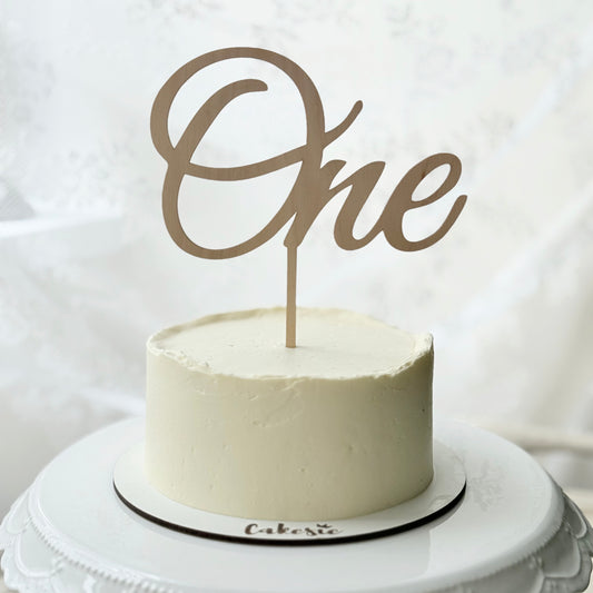 Cake Topper "One"