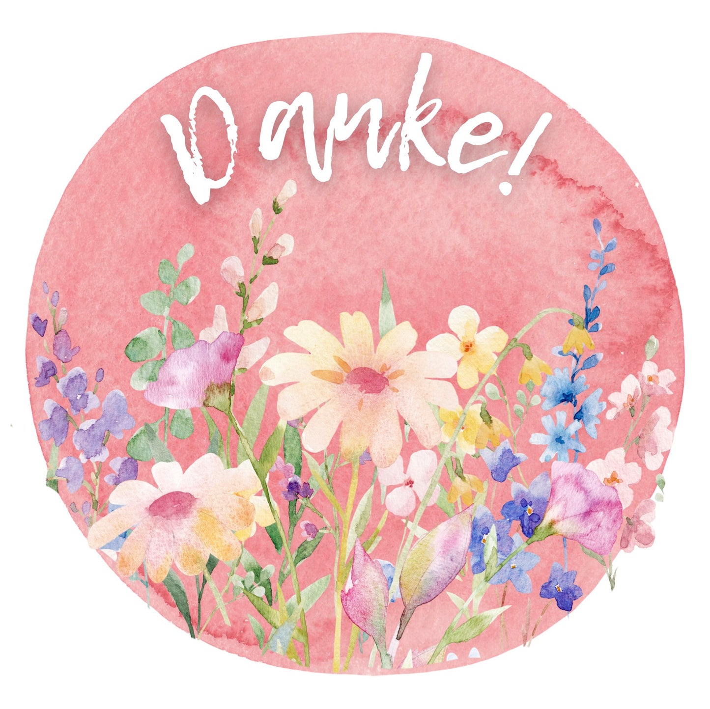 Grußkarte "Danke"