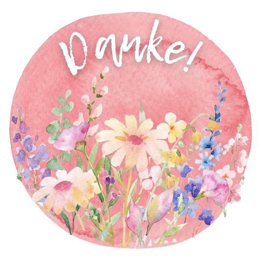 Grußkarte "Danke"