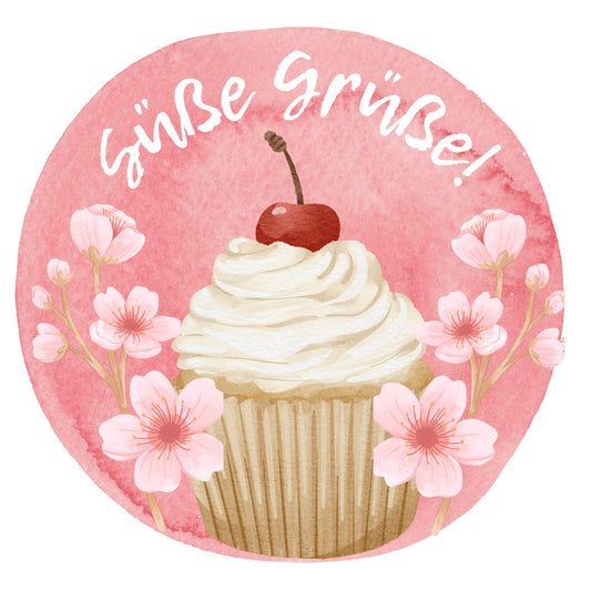 Grußkarte "Süße Grüße"