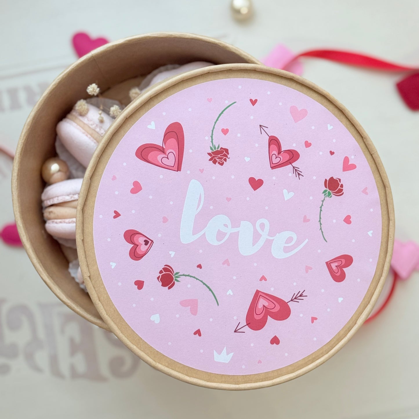 VALENTINSTAG Box rund - VON 10.2.-14.2. ERHÄLTLICH